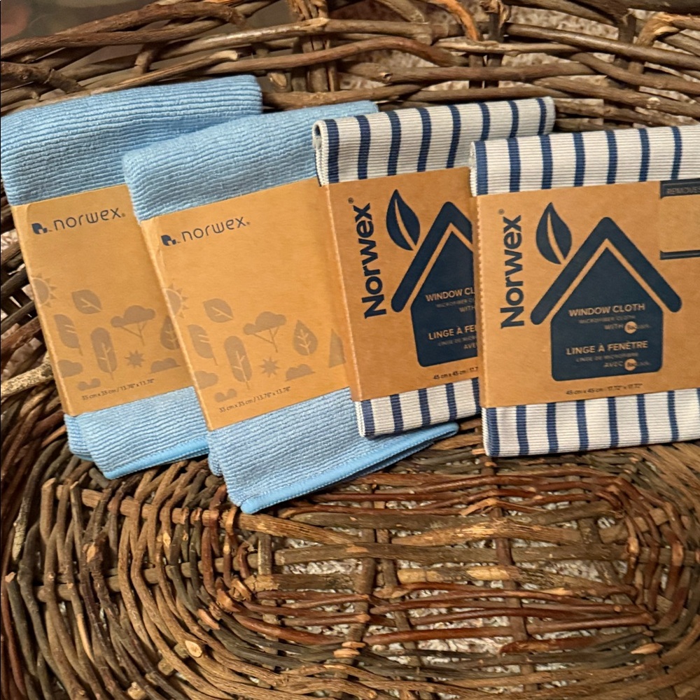 New Norwex enviro and Window Cloths